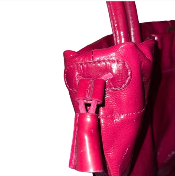 FURLA Patent Leather Hobo EUC - Picture 10 of 14